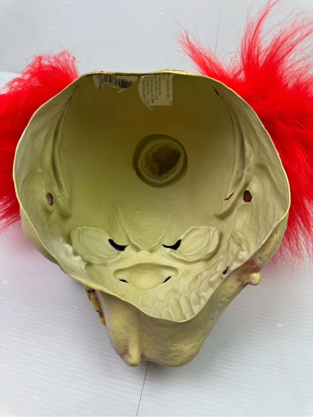 Don Post Studios 2003 Bludie Evil Clown Latex Halloween Mask Paper Magic Cosplay